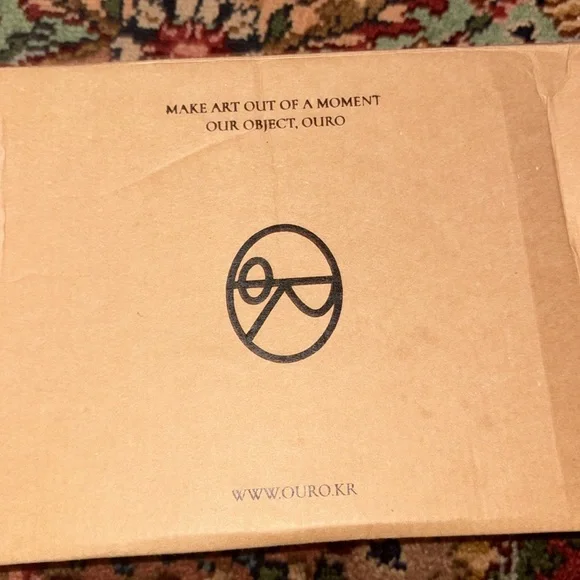 Womens Tan Tie Sandal Ouro brand size 8.5 new in box - Picture 5 of 5